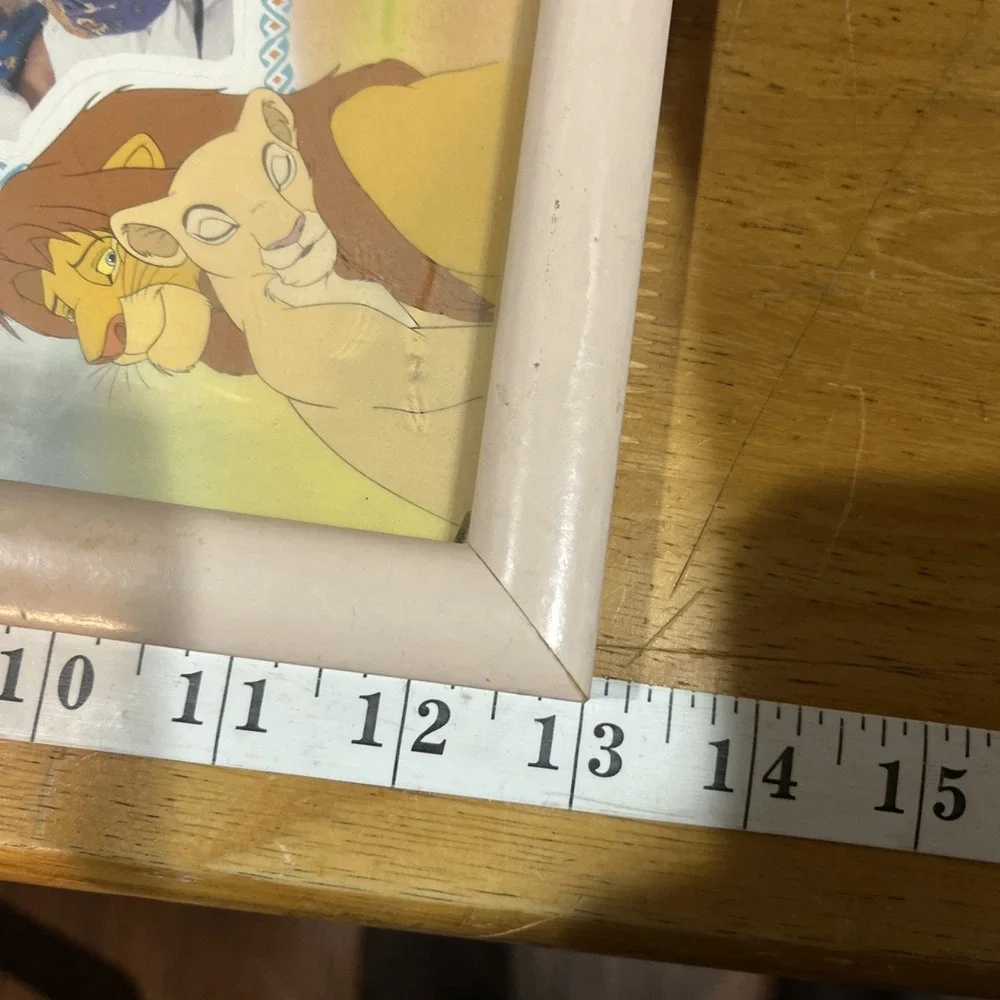 Vintage Disney The Lion King Circle Of‎ Life Wall Picture Frame Collage Decorel